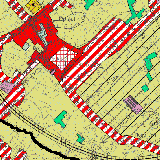 Eeksken en Opstal - klik op het blok (2 km x 2 km) voor vergroting